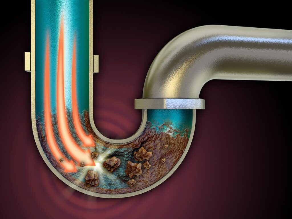 drain clogs are general plumbing issues