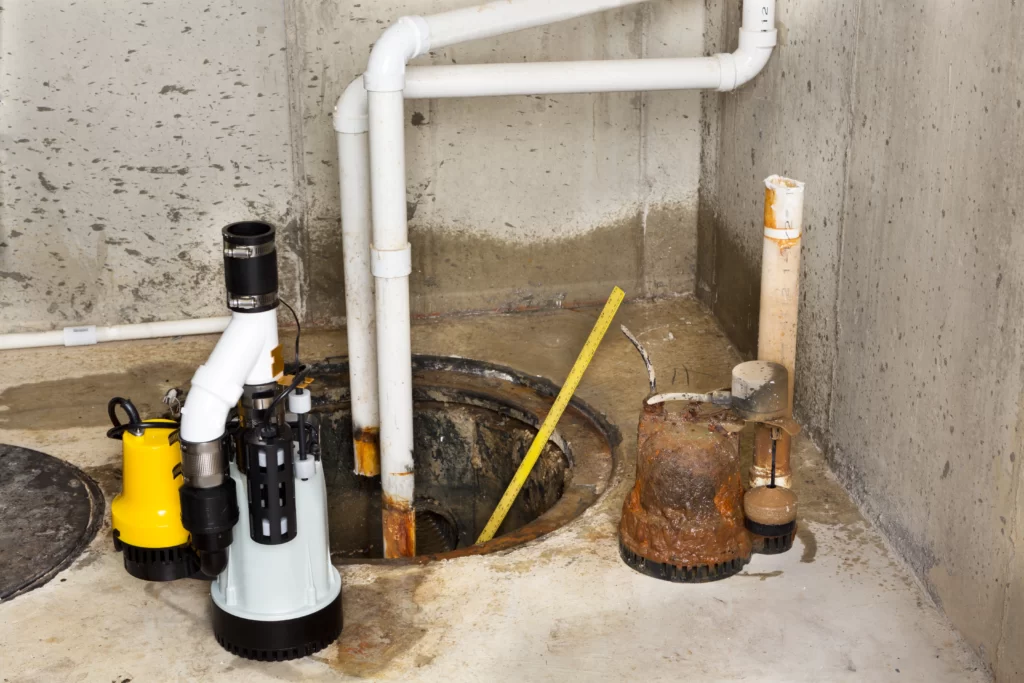 Granite City IL sewage backup in basement