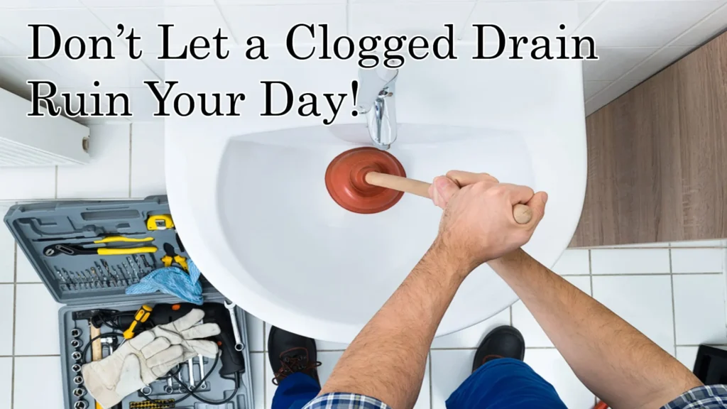 plunging helps your drain cleaning