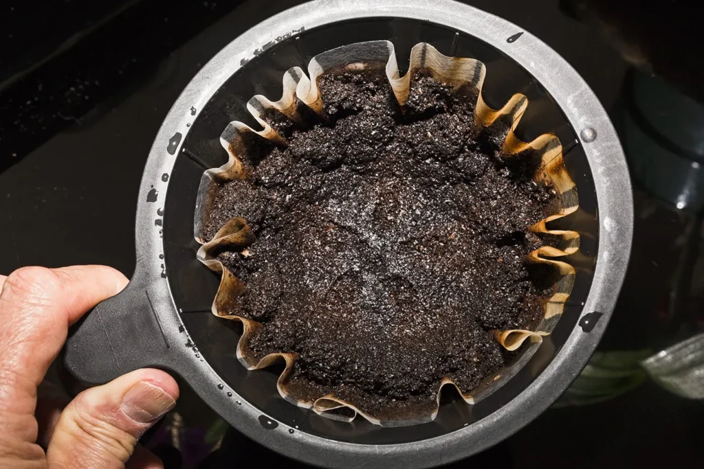 avoid putting coffee grounds in your drains