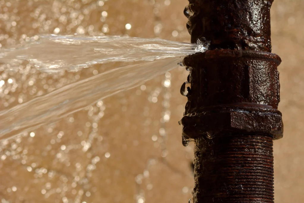 common causes for water pipe leaks Collinsville, iL