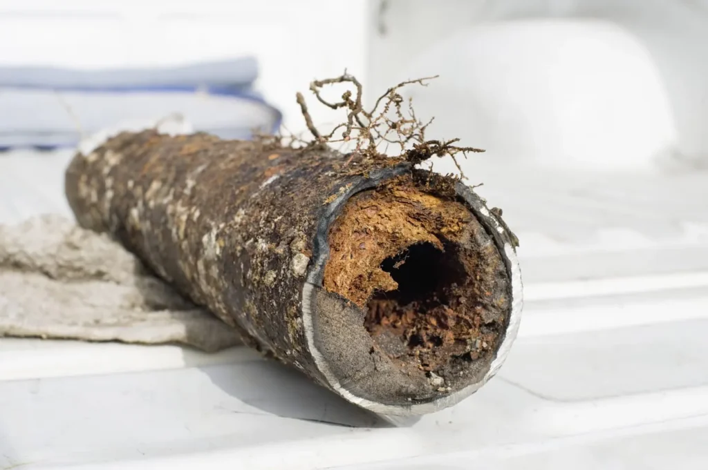 old pipes cause sewer line breaks